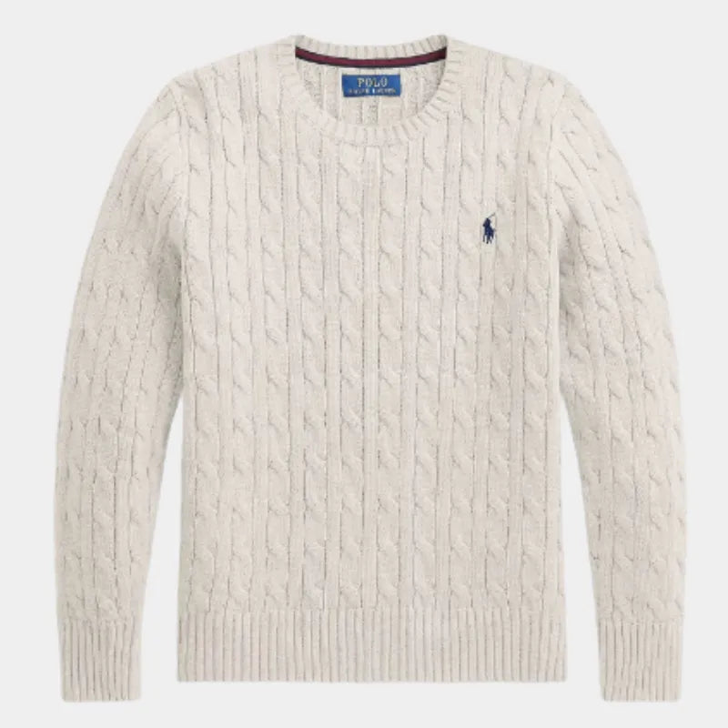 Suéter de Malha Manga Longa R&L Casual