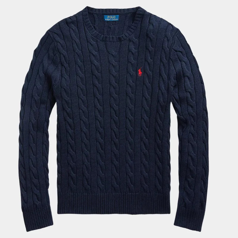 Suéter de Malha Manga Longa R&L Casual
