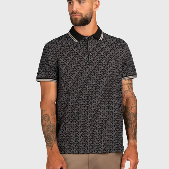 Polo Essential Piquet Mescla Grafite