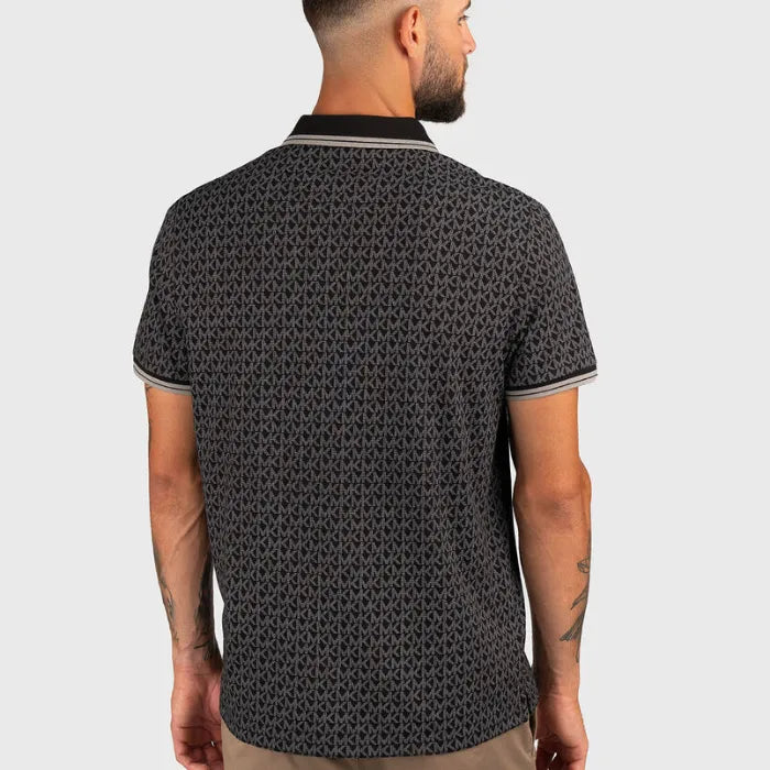 Polo Essential Piquet Mescla Grafite