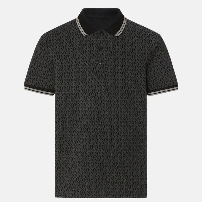 Polo Essential Piquet Mescla Grafite