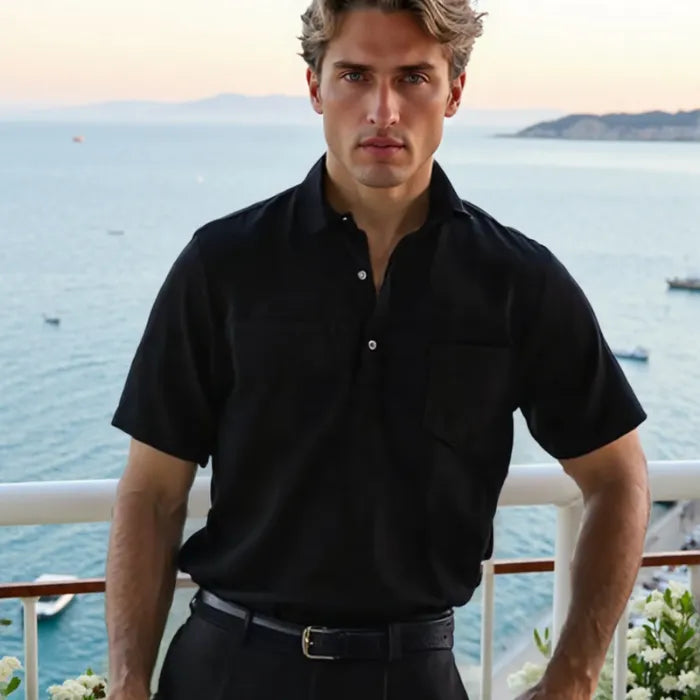 Camisa Polo Linho Drovic®