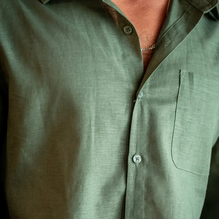 Camisa Social Linho Drovic®