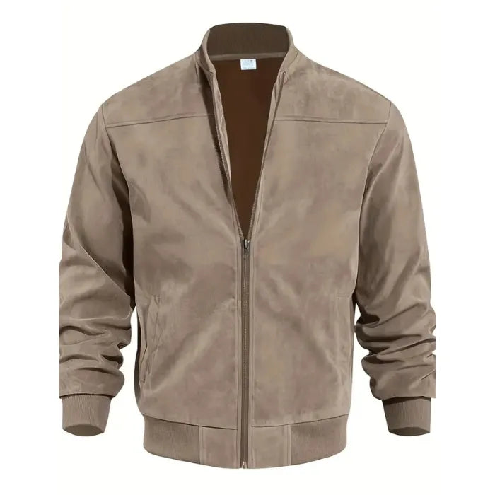 Jaqueta de Couro Forrada Oslo Suede®