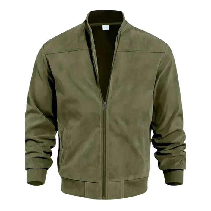 Jaqueta de Couro Forrada Oslo Suede®