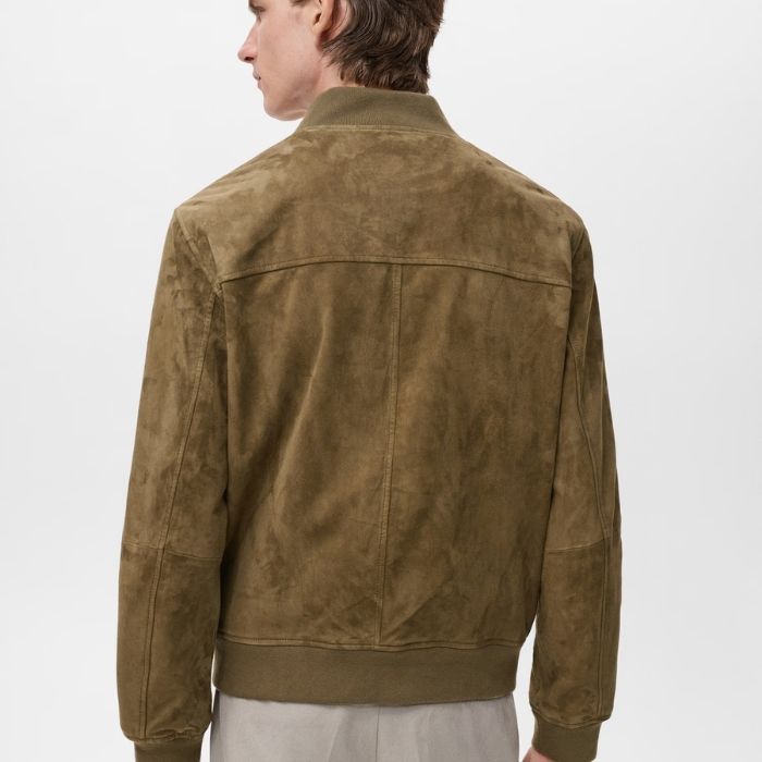 Jaqueta Masculina em Couro Sintético