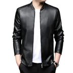 Jaqueta de Couro Masculina Drovic Renzo®