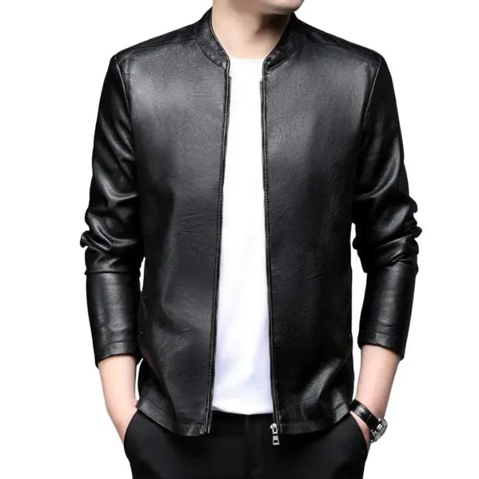 Jaqueta de Couro Masculina Drovic Renzo®