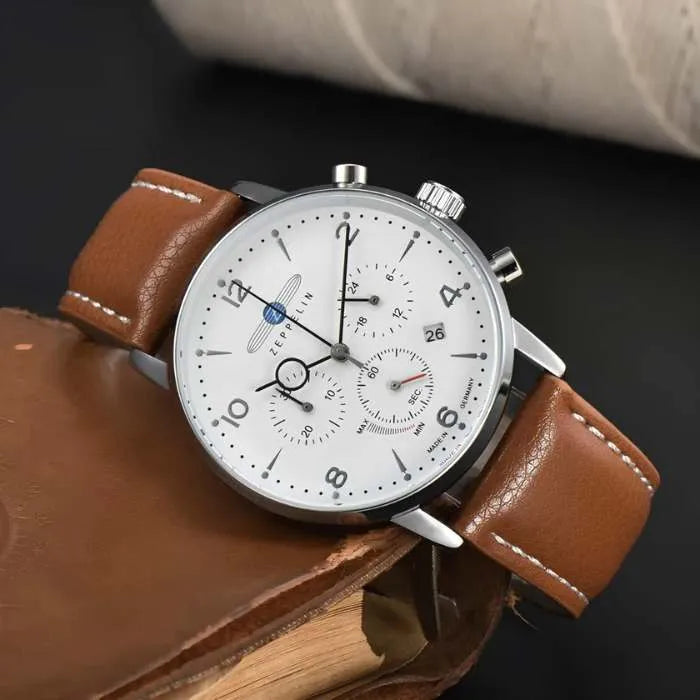 Relógio Masculino Zeppelin White Drovic® (Edition 1000 anos)