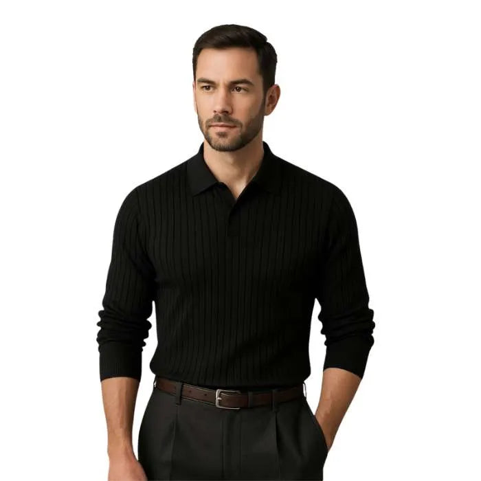 Polo Masculina Canelada Manga Longa Drovic Verona®
