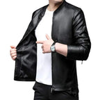 Jaqueta de Couro Masculina Drovic Renzo®