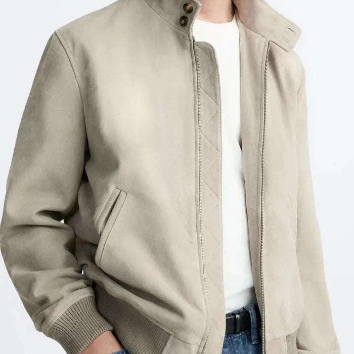 Jaqueta Camur Suede® – Estilo e Textura Refinada