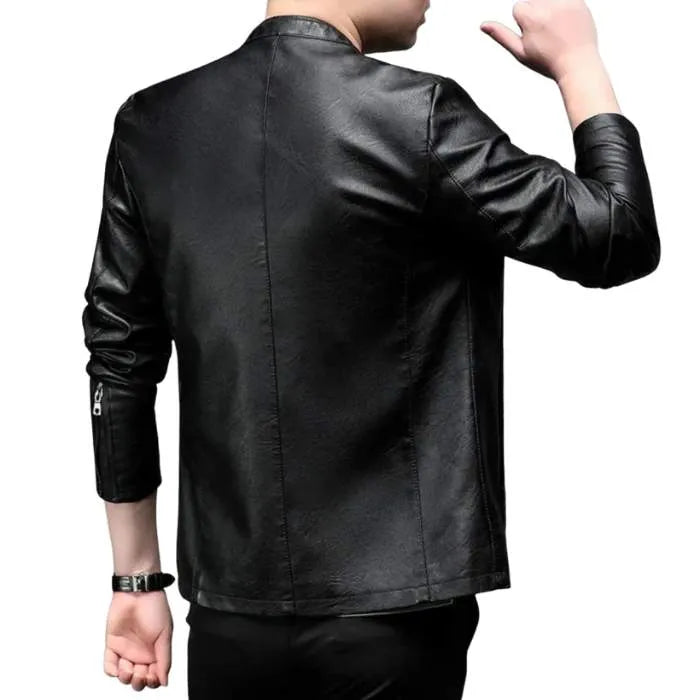 Jaqueta de Couro Masculina Drovic Renzo®