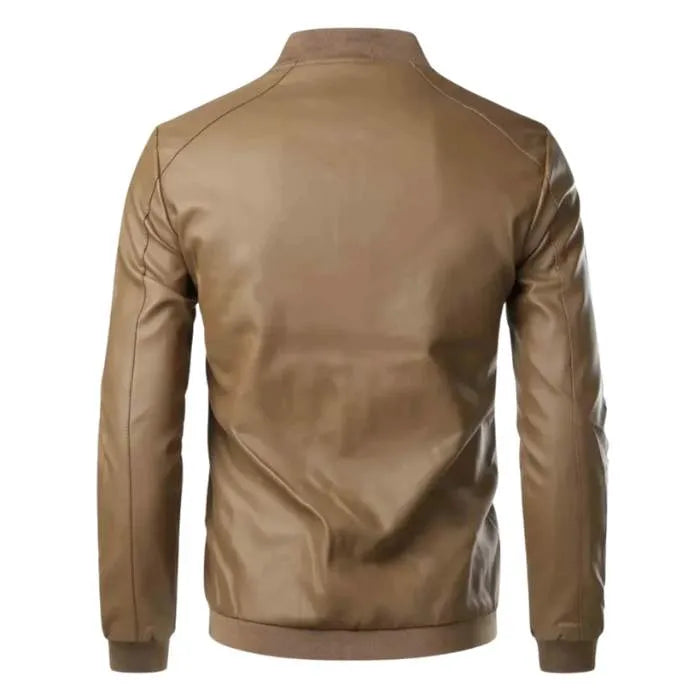 Jaqueta de Couro Masculina Drovic Milano®