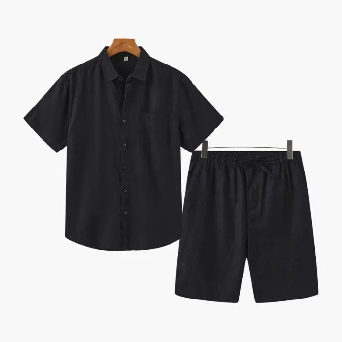 Conjunto Masculino de Linho Drovic – Riviera®