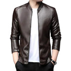 Jaqueta de Couro Masculina Drovic Renzo®