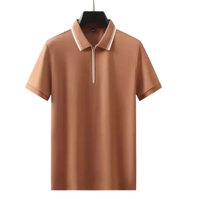 Polo de Tricô Marco Zip Masculino®