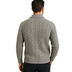 Suéter Masculino Drovic Fontaine Ziper Gola Alta