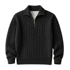 Suéter Masculino Drovic Fontaine Ziper Gola Alta