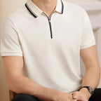 Polo de Tricô Marco Zip Masculino®