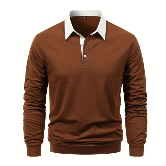Camisa Waffle Manga Longa Masculina - DROVIC
