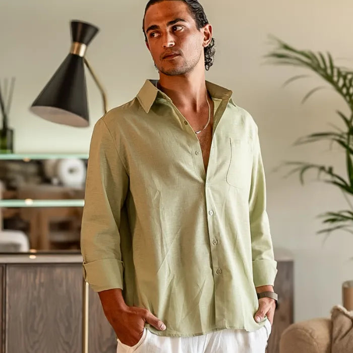 Camisa Social Linho Drovic®