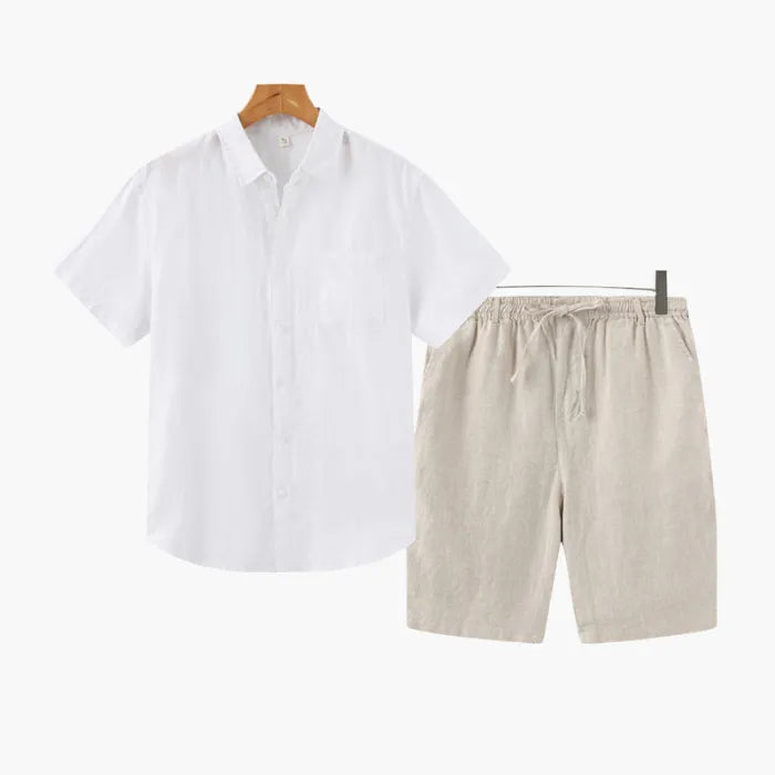 Conjunto Masculino de Linho Drovic – Riviera®
