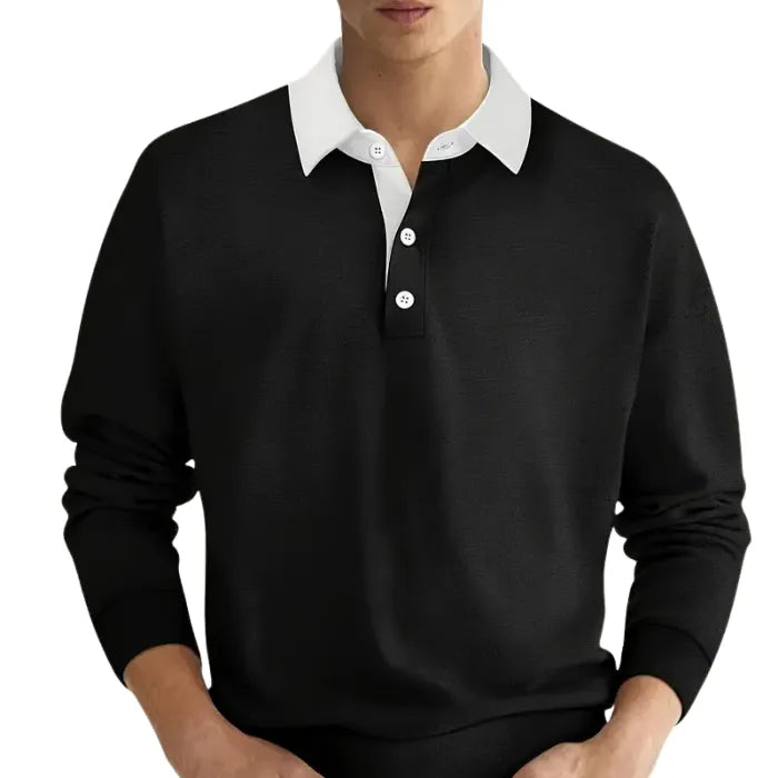 Camisa Waffle Manga Longa Masculina - DROVIC