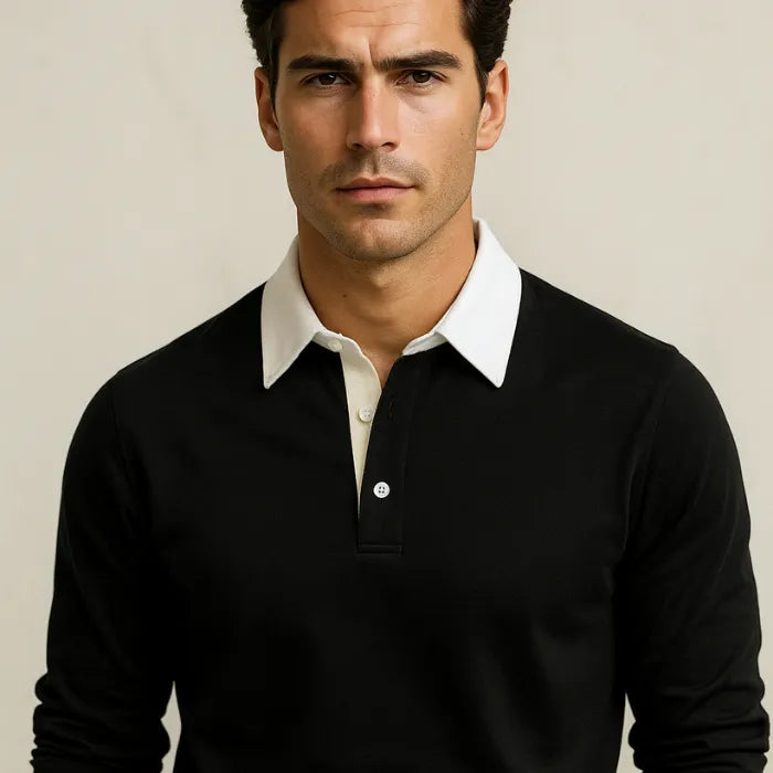 Camisa Waffle Manga Longa Masculina - DROVIC