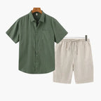 Conjunto Masculino de Linho Drovic – Riviera®