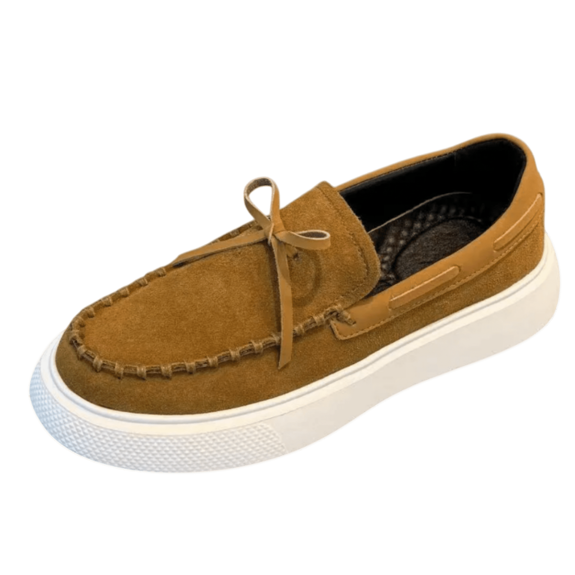 Mocassim Masculino de Couro Respirável