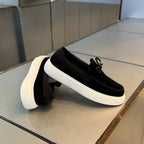 Mocassim Masculino de Couro Respirável