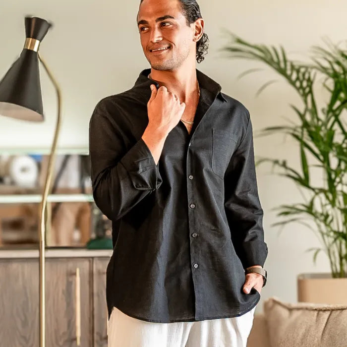 Conjunto Masculino de Linho Drovic®